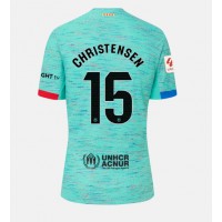 Barcelona Andreas Christensen #15 Tredjetrøje Dame 2023-24 Kortærmet